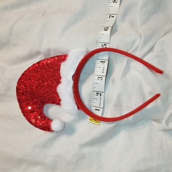 HOLIDAY HAIR BLING SET OF 4 FASCINATOR HAIR BOW SET OF HAIR BOWS - Picture 8 of 8